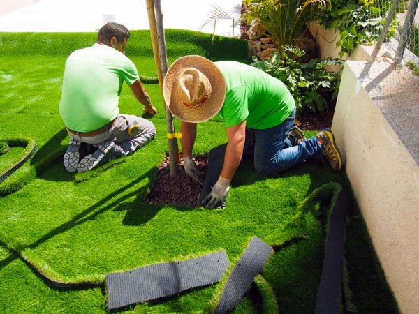 Césped Artificial Sobre Hormigón - verdecésped